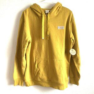 Vans Hoodie Sweatshirt Women's S Small Mustard Yellow Lizzie Armanto Hooded New